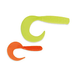 Herakles ARHKAR22 Мягкий приманка Sickle Grub 75 mm Orange