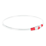 Trixie 12667 Flash Light USB Воротник Бесцветный Multicolor L-XL