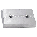 Купить Цинковый прямоугольный анод Tecnoseal 00232 455x100x50мм для корпусов Hull 7ft.ru в интернет магазине Семь Футов