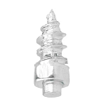 Baetis bactrs Противоскользящий резьбовой стержень Silver 10x7x5