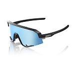 Спортивные очки с диоптриями 100% Slendale / Matte Black / HiPER Blue Multilayer Mirror, rx-018/60057-00003