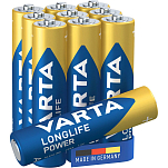 Varta 38607 1x10 Longlife Power Micro AAA LR03 Аккумуляторы Голубой Blue