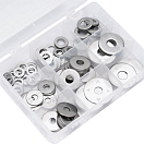 Ассортиментная коробка/шайбы V4A/100 шт/8,4 - 13,0 мм
