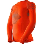 X-BIONIC in-yt06w19j-o021-8/9 Базовый слой с длинным рукавом L/S Invent 4.0 Sunset Orange / Anthracite 35x25x3 7-8 Years