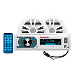 Boss audio 153-MCK632WB6 MR632UAB+2 МИСТЕР 6 Динамики+MRANT10 пакет Серебристый Black