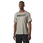 Helly hansen 48498_885-XL Футболка с коротким рукавом Lifa Tech Graphic Белая Terrazzo XL