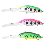 Yamashiro 1252096-02 Nami Floating Пескарь 100 mm 7.5g Золотистый 02