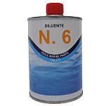 Marlin marine 108177 Разбавитель 6 0.5 L Бесцветный Clear
