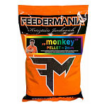 Feedermania F0108021 800g Обезьяньи пеллеты Оранжевый Black 2 mm