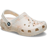 Crocs 211602-2lg-j1 Деревянные башмаки Classic Watercolor Marbled Bone Swirl 35x25x15 EU 32