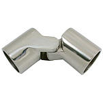 Marine town 6565345 Поворотная опора из нержавеющей стали Серебристый Silver 25 mm 