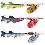 Effzett 5138007 Minnow Spinner Ложка 7g  Silver / Black