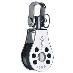 Harken 292 Micro Поворотный шкив Серебристый Silver / Black