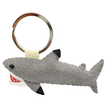 Dive inspire KR-014 Bruce Брелок для ключей с рифовой акулой Black Tip Серый Grey / White