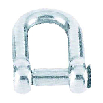 Lalizas 91306 D Oval Sink Pin Aisi 316 Сережка Серебристый Silver 10 mm 