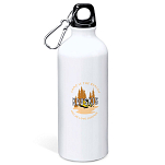 Kruskis MD4049S101C175 Camp Is The Reason Бутылка для воды 800ml Белая White