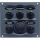 Купить Bep marine 900-5WPSW DC Waterproof 5xOn-Off 16A Панель переключателей White 7ft.ru в интернет магазине Семь Футов