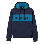 North sails 691638-0802-3XL Толстовка с капюшоном Organic Fleece Голубой Navy Blue 3XL