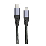 Muvit TGUSC0015 USB тип С Lightning 3A 2 M 2.0 К Lightning 3A 2 M Черный Grey