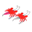 Купить DTD 60073/DTD-UNIT Джиг для осьминога XXL+Crab Jumbo 150g Red 7ft.ru в интернет магазине Семь Футов