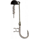 Купить Black cat 3122010-UNIT Shad Claw Rig Джиг-голова Серебристый 10 g 7ft.ru в интернет магазине Семь Футов