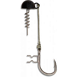 Black cat 3122010-UNIT Shad Claw Rig Джиг-голова Серебристый 10 g