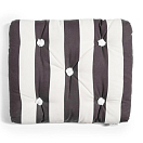 Kapok Single Cushion / антрацит / широкие полосы