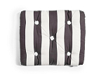 Kapok Single Cushion / антрацит / широкие полосы