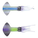 Купить Jatsui D4602040 Crazy Squid Lumo Мягкое тело приманки Бесцветный LP 7ft.ru в интернет магазине Семь Футов