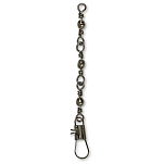 Zebco 6225006 Trophy Three Way Вертлюги Серебристый Silver 52 mm 
