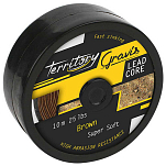 Mikado AMC-GL65B/B Gravis Ведущая Линия 10 м Коричневый Brown 65 Lbs 