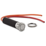 Sierra 11-AV10100R Кнопочный переключатель Halo AV10100 20A Silver / Red