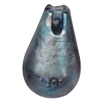 Kerfil j10462 Грузило-капля Mackerel Pear Grey 10x8x8 500 g