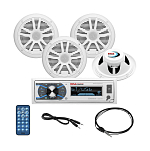 Морская аудиосистема 1DIN BOSS MCK632WB.64 (комплект4) Boss Audio