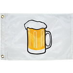 Taylor 32-9218 Пиво Флаг Белая  White 30.5 x 45.72 cm 