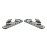 Foresti & suardi 4647011 Кольцо из хромированной латуни Серебристый Grey 110 mm 