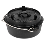 Petromax ft3-t Голландская печь с плоской Base 3L Черный Black