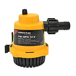Помпа трюмная Johnson Pump Proline Bilge Pump 1000 GPH 22102 12В 3,2А 73л/мин штуцер 20мм для откачки дренажных вод
