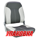 Кресло складное мягкое SPORT с высокой спинкой, серый/темно-серый (упаковка из 2 шт.) Springfield 1040543_pkg_2