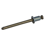 Talamex 40101506 Заклепка Monel 6 Единицы Красный Grey 4.8 x 5.1 mm 