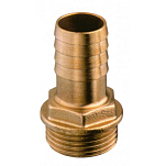 Forniture nautiche italiane 1818317 20 mm Соединитель шланга с наружной резьбой Золотистый Bronze 3/4´´ 