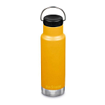 Klean kanteen 1008451 Insulated Classic Бутылка из нержавеющей стали 355ml Петля Крышка Желтый Marigold