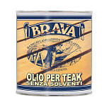 Brava 6464664 Teak 750ml Масло на водной основе Золотистый Clear