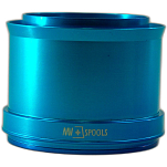 MV Spools MV4-ULT-T3-LIGHTBLU MV4 Прямая алюминиевая запасная шпуля Голубой Light Blue T3 