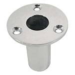 Oem marine 773818 Опора трубки платформы Lyre Silver 25 mm
