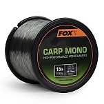 Fox international CML184-UNIT Монофиламент High Performance 1000 m Low-vis Green 0.380 mm