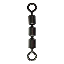 Купить Sunset STSAL1935N1014KG ST-S-1046 Тройные вертлюги Серебристый Black 10 7ft.ru в интернет магазине Семь Футов
