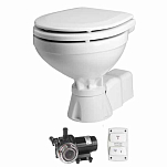 Johnson pump 80-47231-02 Aqua T Comfort Silent 47231 24V Туалет White 40.6 x 43.2 x 48.3 cm