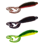 Westin P152-319-008 Ringcraw Curltail 90 Mm 6g Черный  Sangria