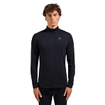 Odlo 111502-15000-xxl Базовый слой с длинным рукавом Merino 2 Black 30x25x2 2XL
